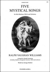 Vaughan-Williams: 5 Mystical Songs SSAA published by Stainer and Bell - Chorus Part
